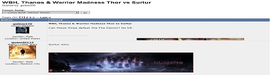 KMC Forums - Revamped Thor Respect Thread