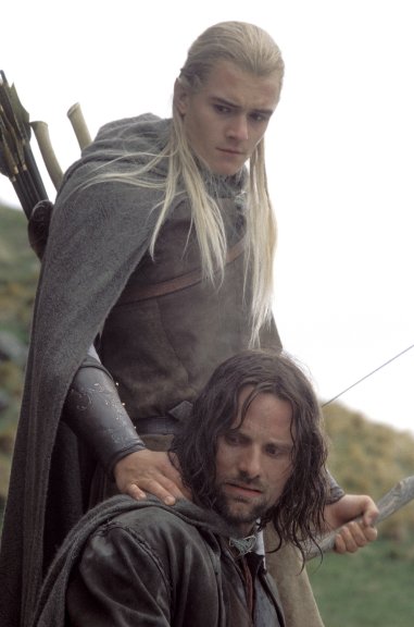 Legolas reassures Aragorn