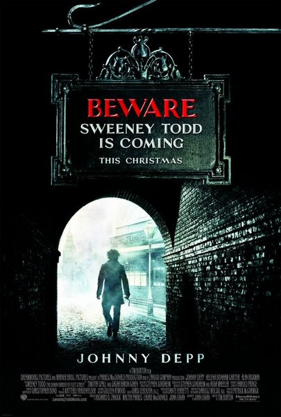Sweeney Todd: The Demon Barber of Fleet Street Pos