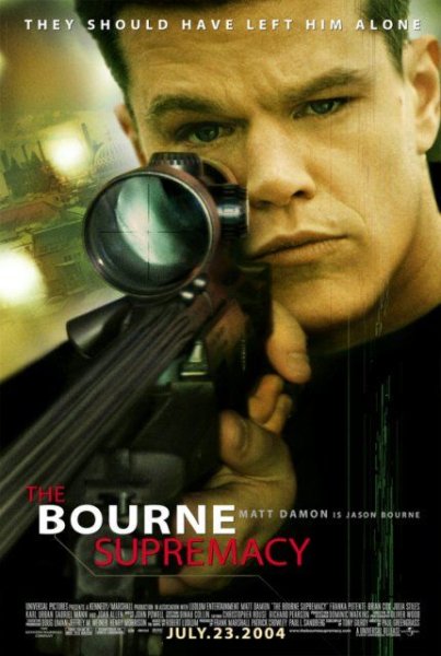 Gallery: [The Bourne Supremacy] - The Bourne Supremacy Poster